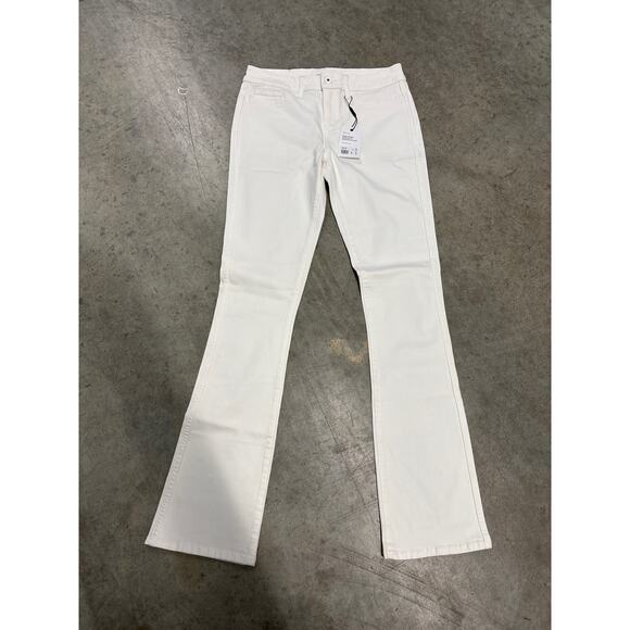 Yummie by Heather Thomson Boot Cut White Size 29 NWT - Picture 1 of 6